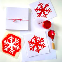 Image 5 of  Christmas Card Stencil Kit - Make Your Own Cards