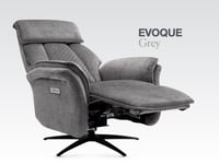 Image 2 of Evoque Recliner - Grey