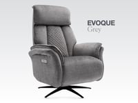 Image 4 of Evoque Recliner - Grey