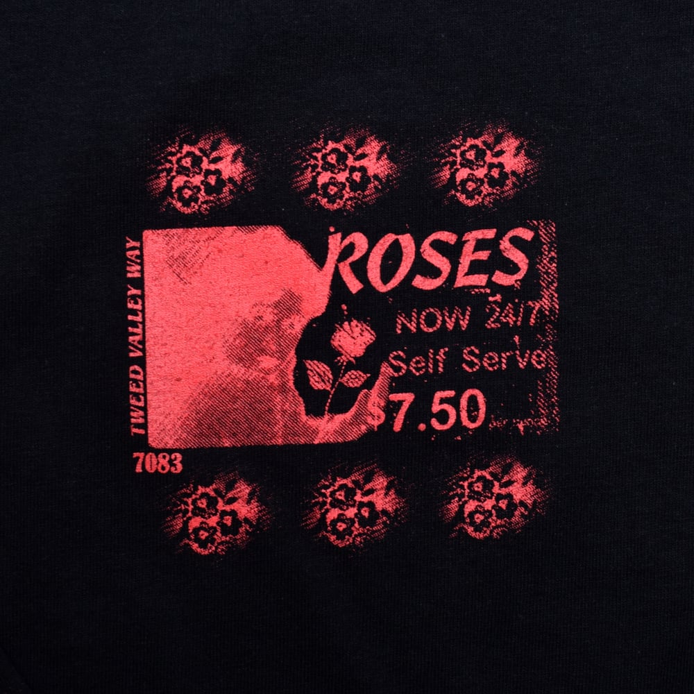 Image of Roadside Roses (Black Long Sleeve)