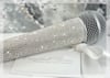 Clear Crystal Microphone Sleeve for Wired Mic