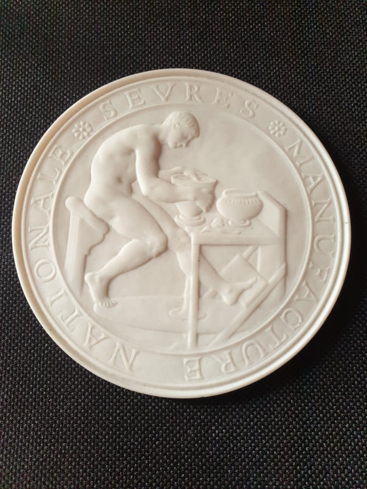 Image of Sevres Biscuit Porcelain Medal