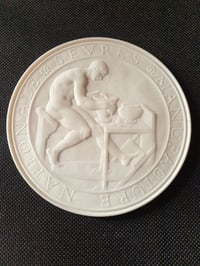 Image 2 of Sevres Biscuit Porcelain Medal