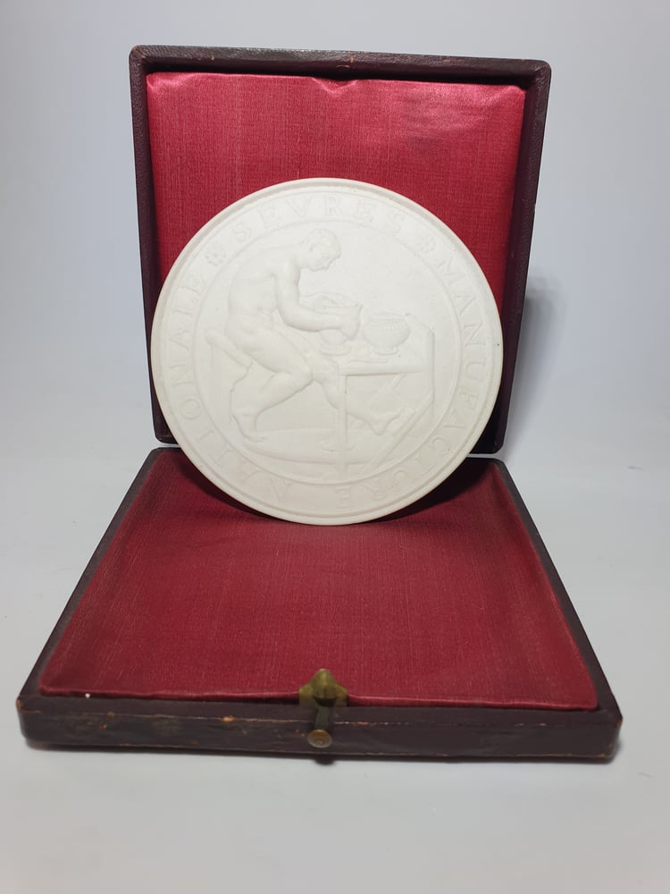 Image of Sevres Biscuit Porcelain Medal