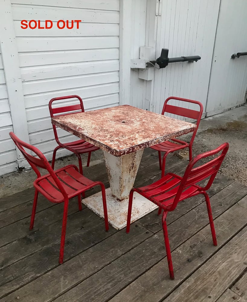 Image of Table Tolix Kub