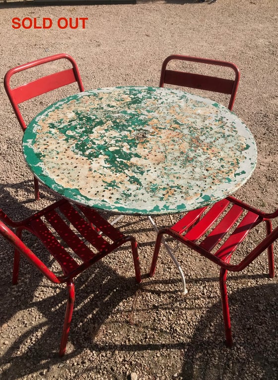 Image of Table ronde de jardin