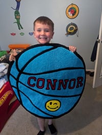 Image 3 of Design Your Own Basketball Rug!!
