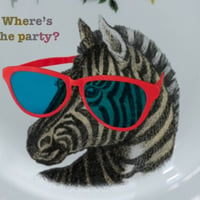 Image 2 of Where's the party? Zebra (Ref. 559)
