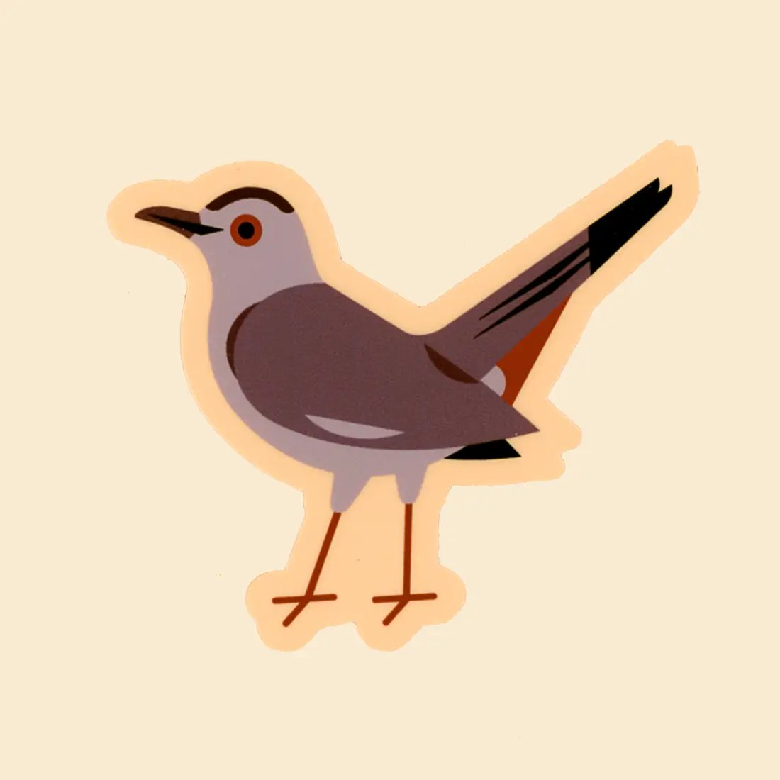 Image of Catbird Sticker