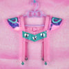 Warrior of Love suspenders *pink/mint* ♡XS/S♡