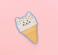 Image 1 of Chat Glace - Stickers
