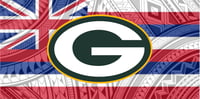 Green Bay Packers Hawaiian Flag