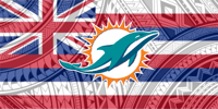 Dolphins Hawaiian Flag