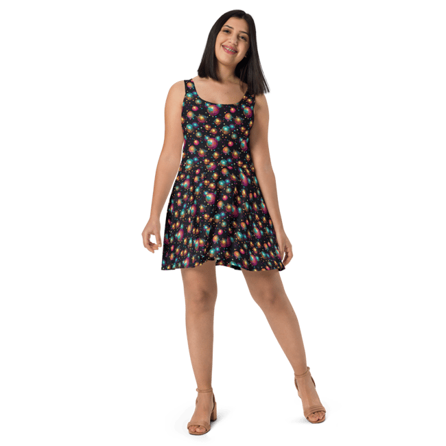Discoball Skater Dress