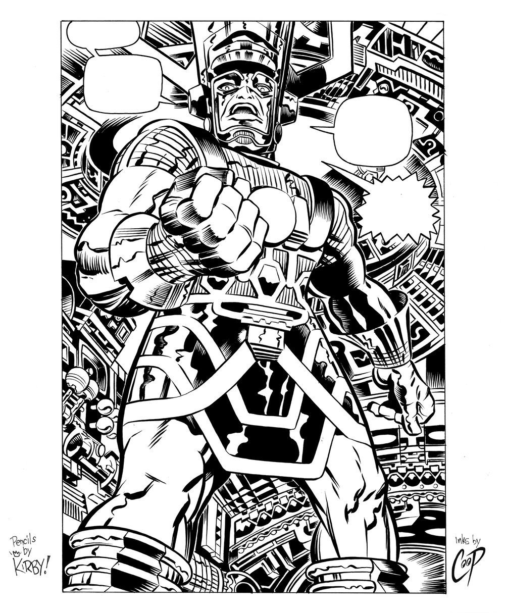 Image of GALACTUS Original art