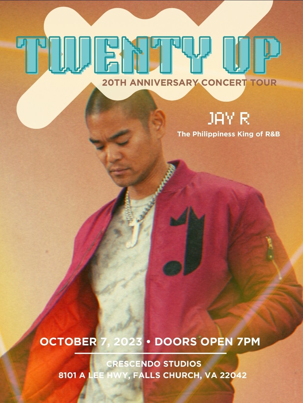 Image of VIP TWENTY UP JAY R 20th Anniversary Concert Tour