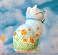 Image 3 of 'On Poppy Hill' 1/1 custom cat figure