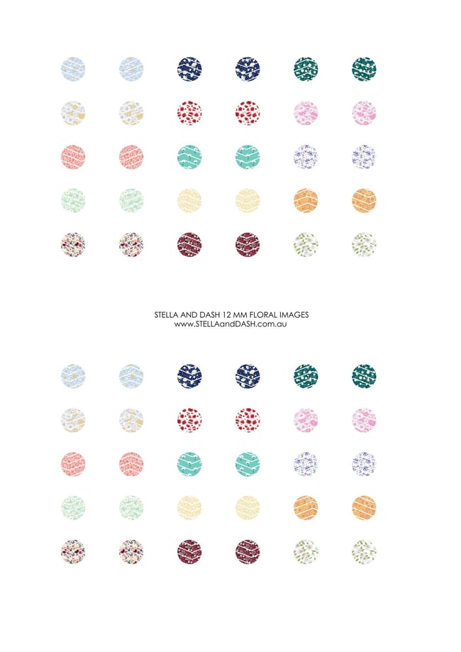 12mm Images Theme: Floral