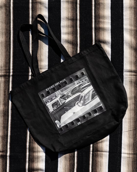 Image of Black & White Film Tote Bag