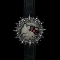 Image 1 of SPIKY HELLO KITTY WATCH 1 (50% SALE: $130->$65)