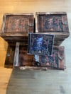 Handmade "The Age of the Offended" CD box and Cadaver keyring. Lim.Ed. 300