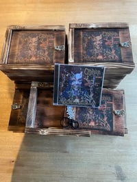 Handmade "The Age of the Offended" CD box and Cadaver keyring. Lim.Ed. 100