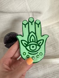 Image 1 of Hamsa Hand Incense Holder