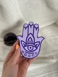 Image 2 of Hamsa Hand Incense Holder