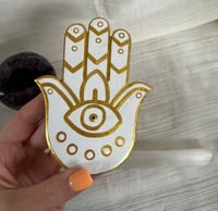 Image 4 of Hamsa Hand Incense Holder