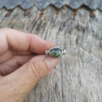 Image 2 of Green Tourmaline Ring, US 6.5