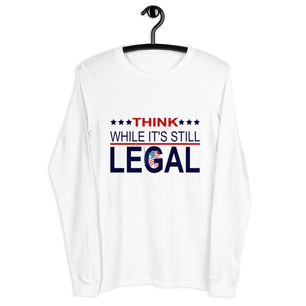 Image of TEE-SHIRT COTON LAVE UNISEXE "THINK" USA-UK-CANADA