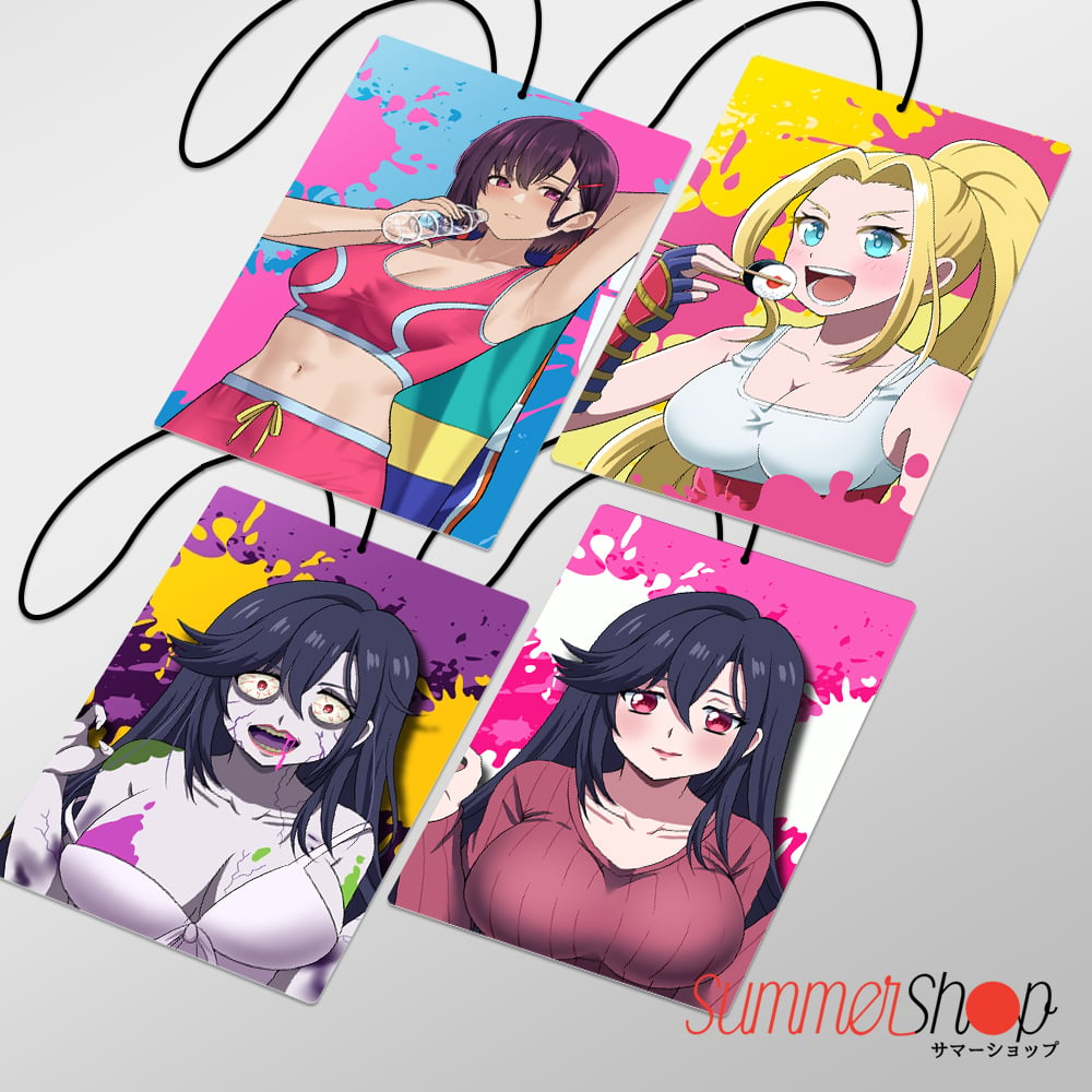 Zom 100 ; Bucket List of the Dead Shizuka, Saori, Beatrix Air Freshener |  Summershop