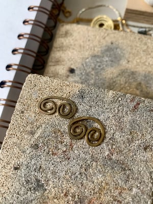 Image of 'Same Souls" recycled brass necklace