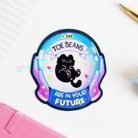 Image 2 of TOE BEANS Crystal Ball Sticker