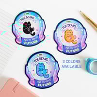 Image 4 of TOE BEANS Crystal Ball Sticker