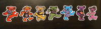 Image 2 of Band Bear Sticker Set - It’s Okay To Love Everybody Edition
