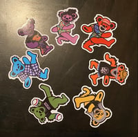 Image 1 of Band Bear Sticker Set - It’s Okay To Love Everybody Edition