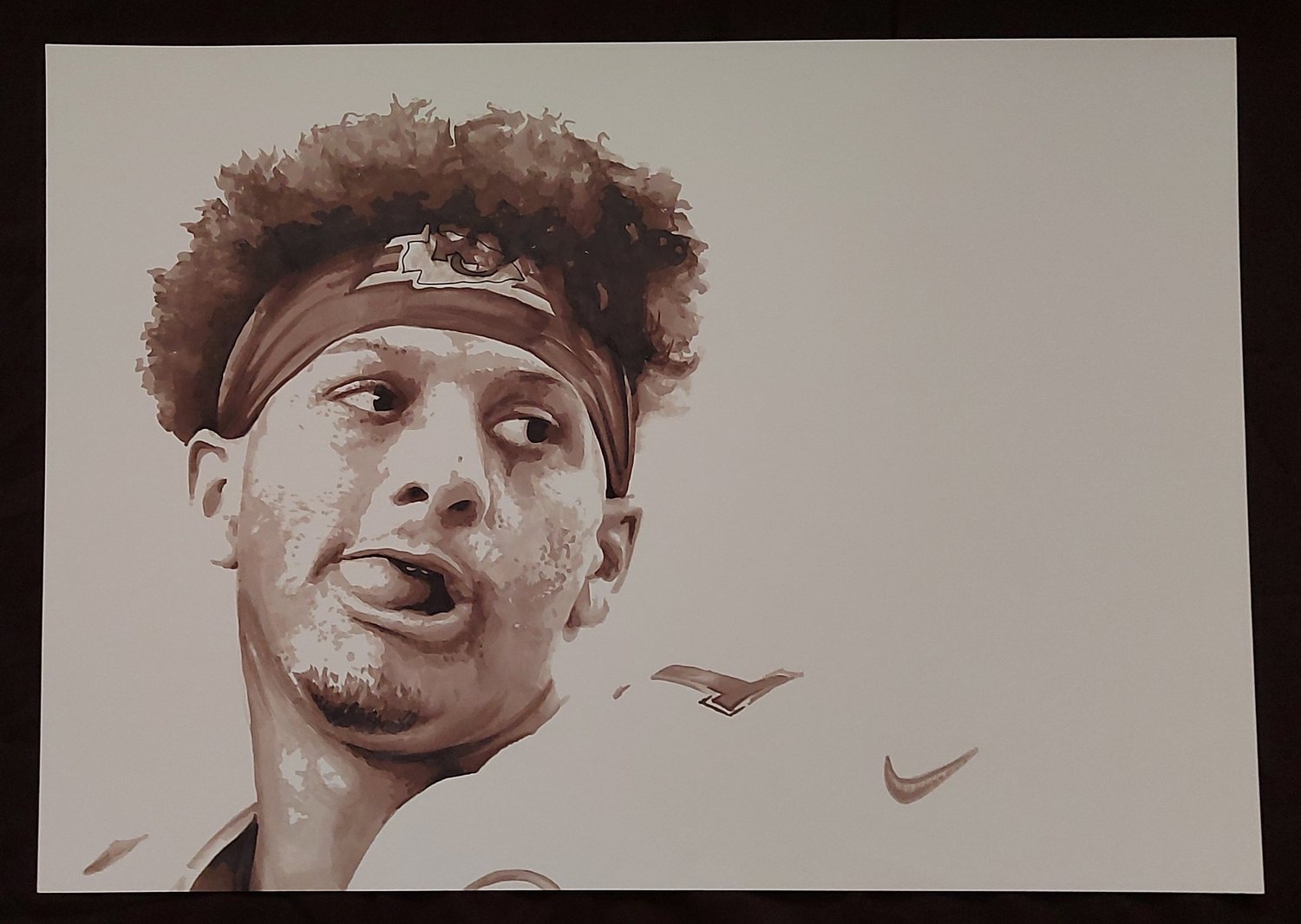 Patrick Mahomes Original Portrait A2 | Sportraits