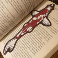 Image 1 of Koi - Canvas Bookmarks