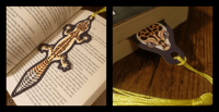 Image 5 of Leopard Gecko - Canvas Bookmarks