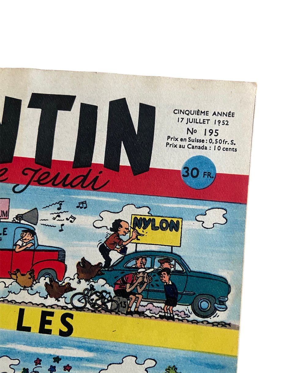 Weekly Tintin - Issue 195 - Tour de France 1952 