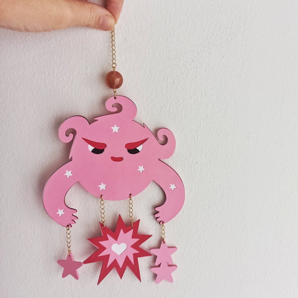 Wiccany, la magicienne stellaire, Suspension murale en papier