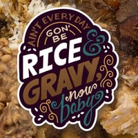 Image 1 of Rice & Gravy Sticker
