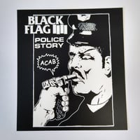 Police Story Vinyl Sticker
