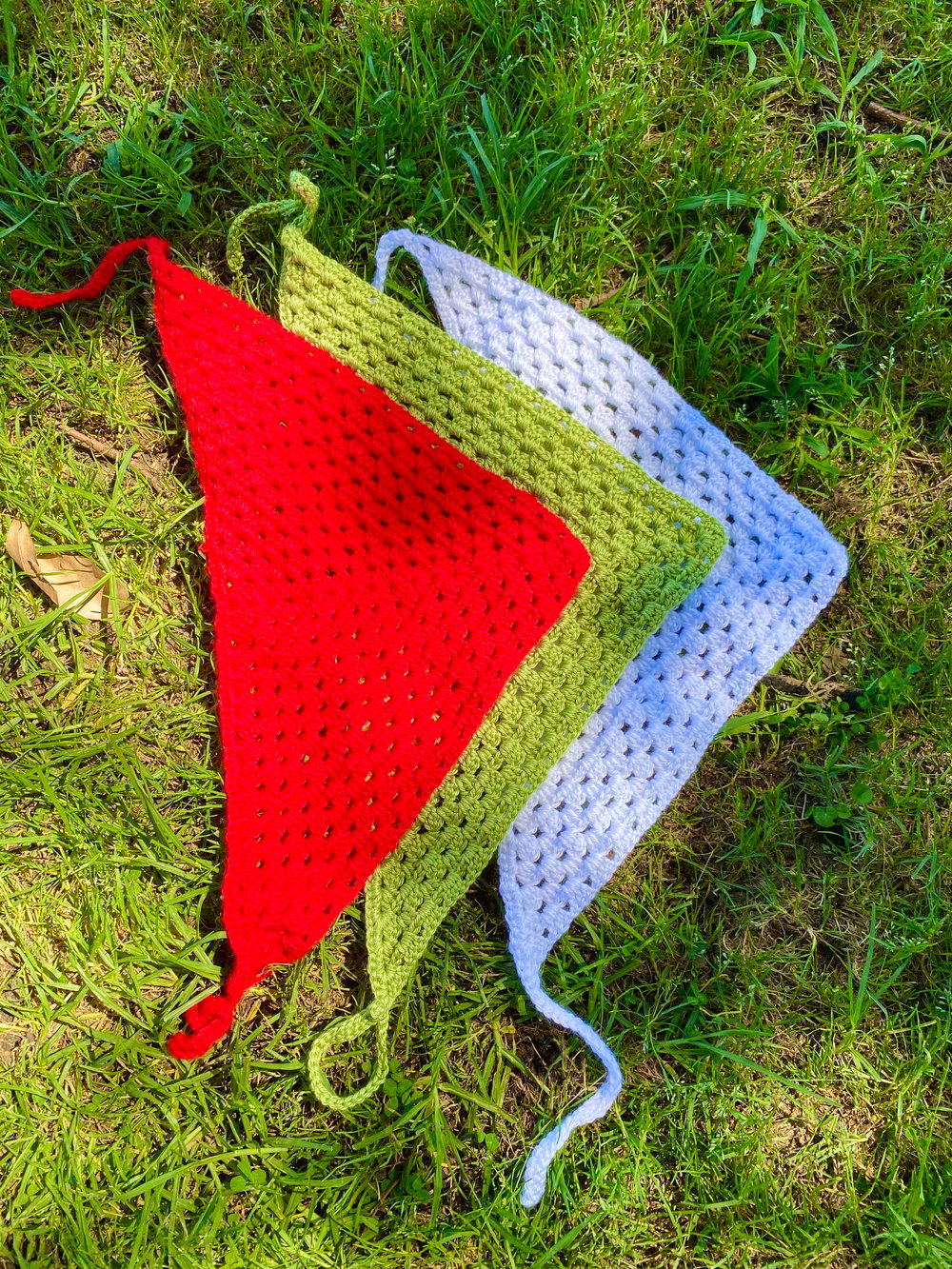 Image of Classic Granny Square Bandana