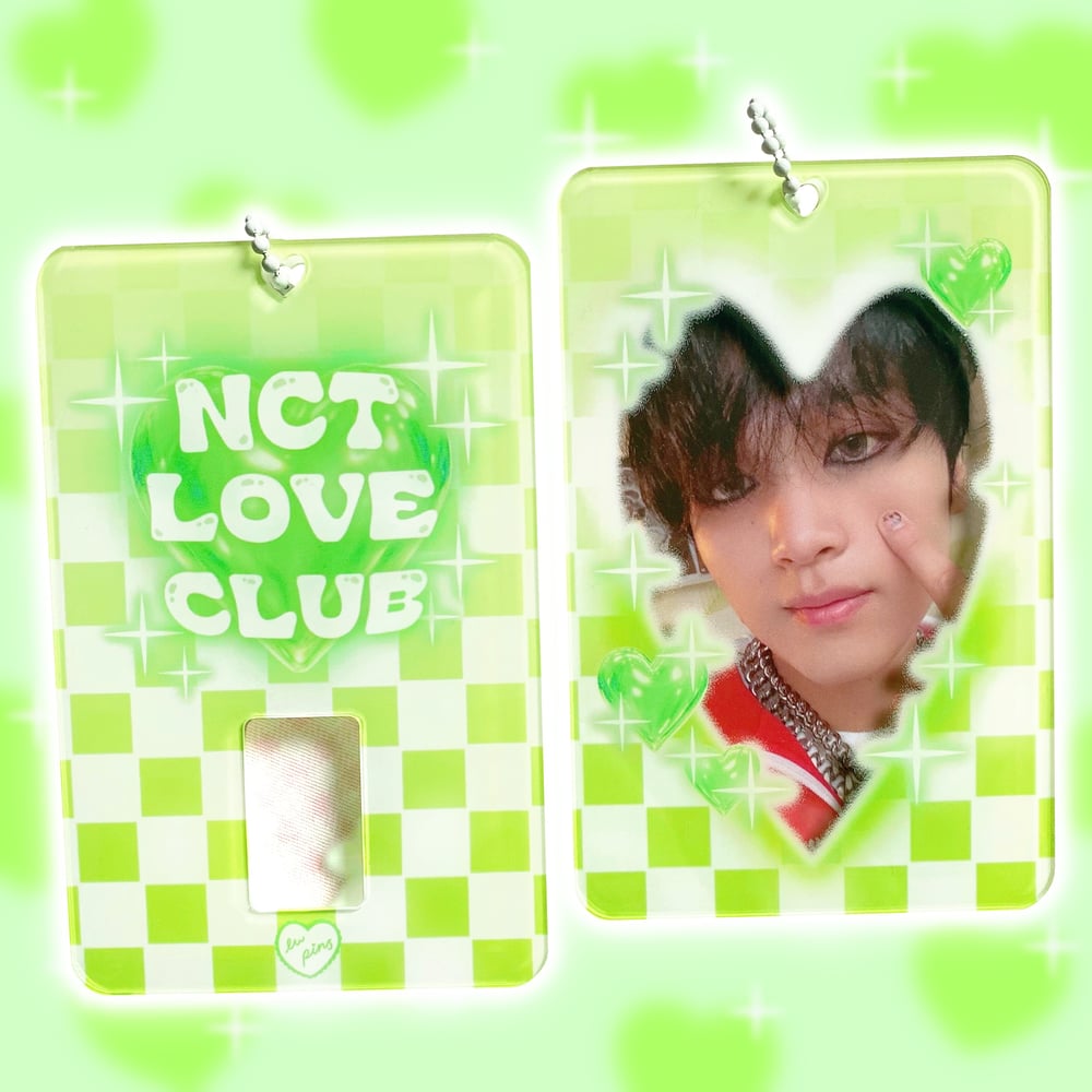 NCT Love Club Acrylic Photocard Holder