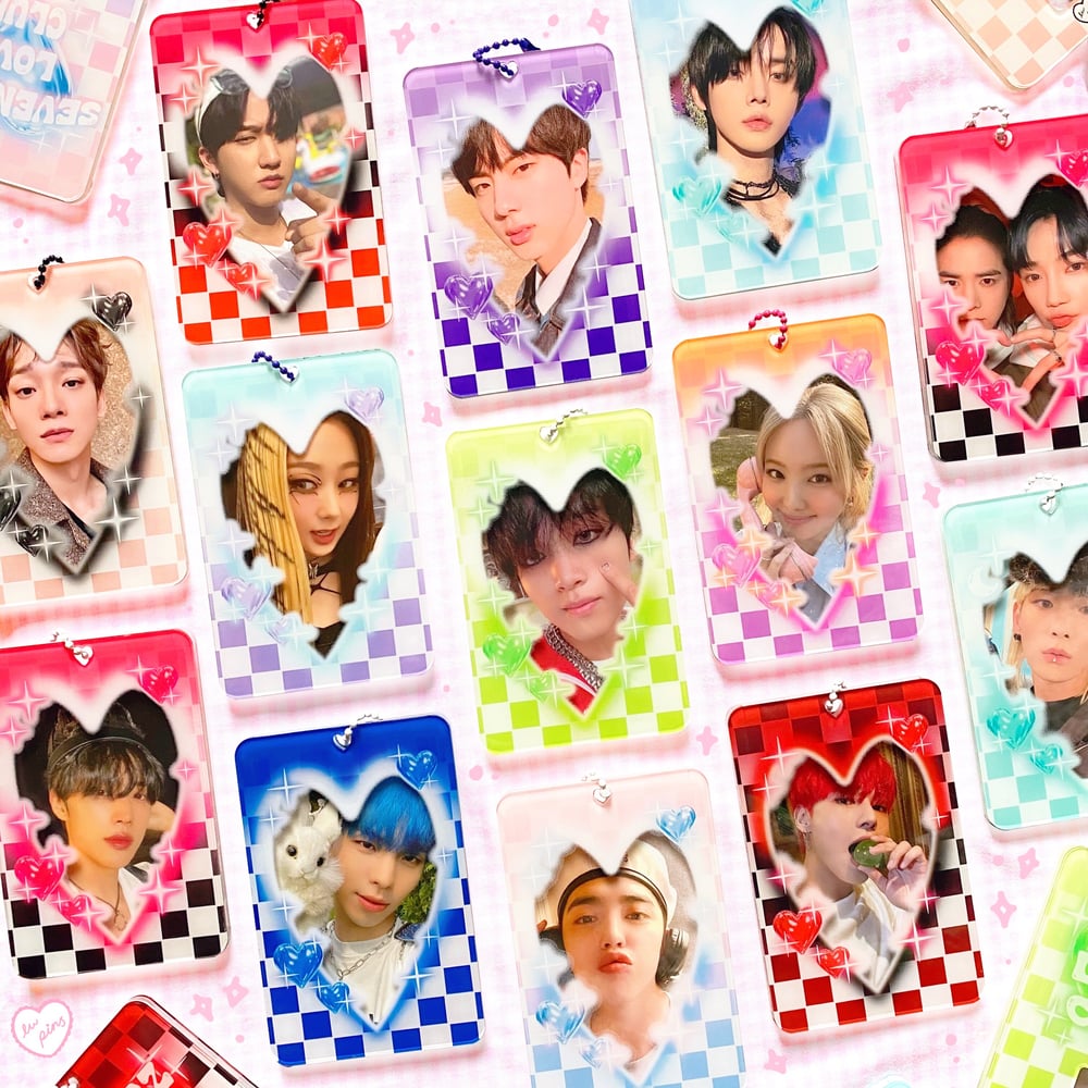 Ateez Love Club Acrylic Photocard Holder