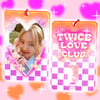 Twice Love Club Acrylic Photocard Holder