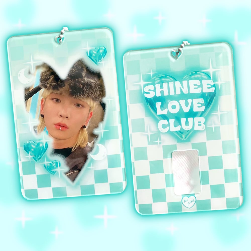 Shinee Love Club Acrylic Photocard Holder