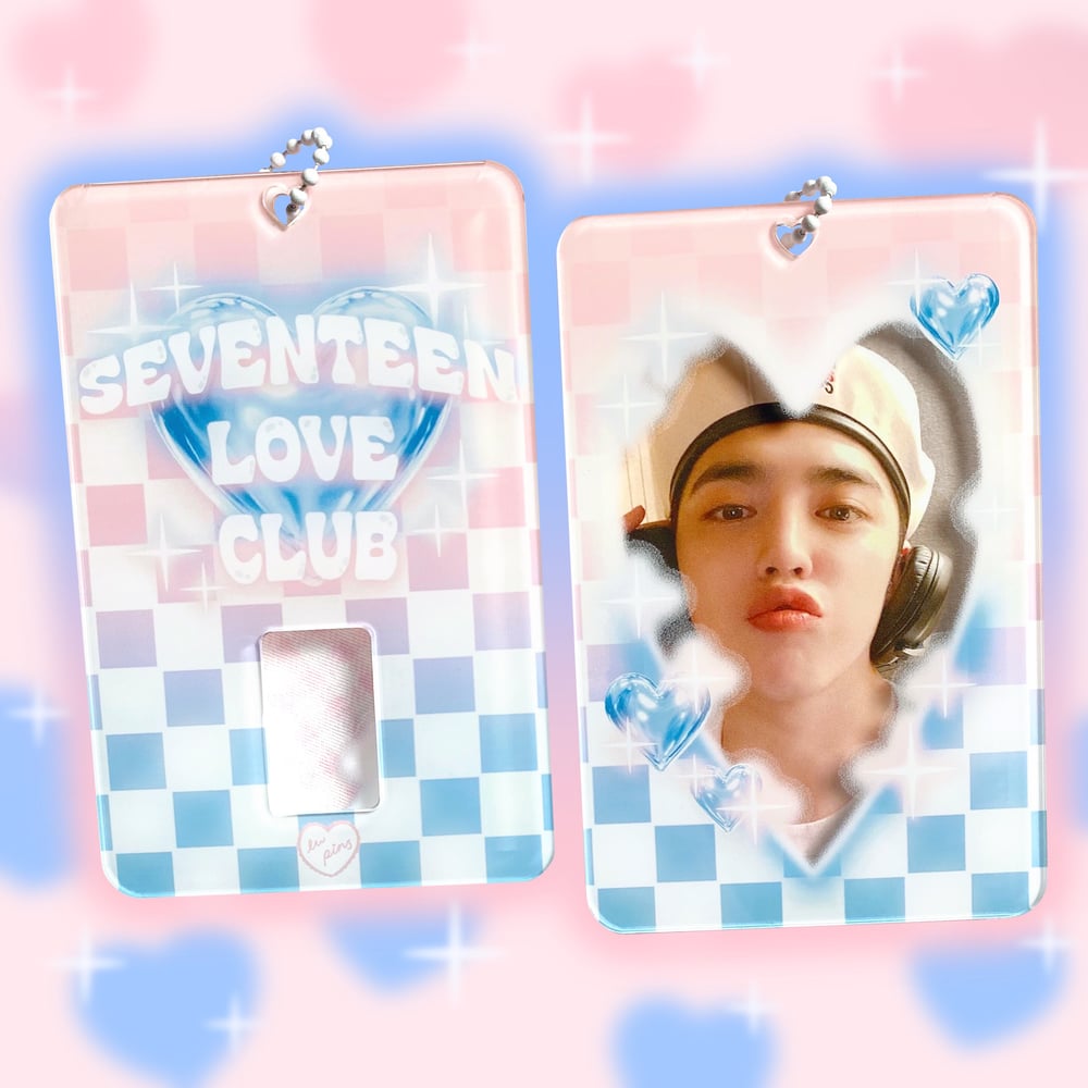 Seventeen Love Club Acrylic Photocard Holder